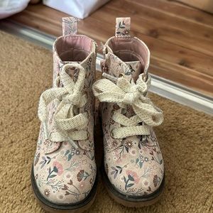 Cat & Jack floral boots